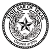 Logo state bar texas